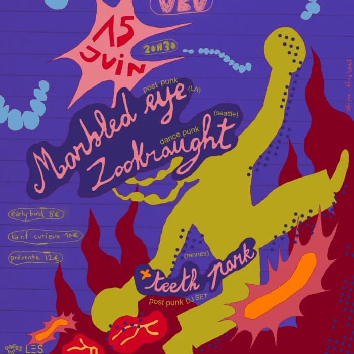 4 ans de Vague Confusion : Marbled Eye + Zookraught + Teeth Park