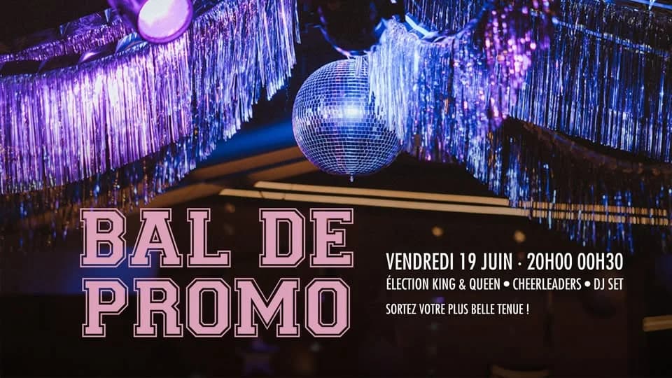 BAL DE PROMO — Le Saint-Jacques Café