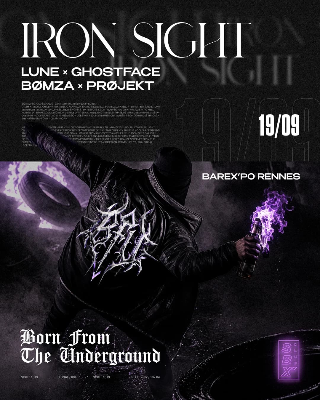 Bfu - Iron Sight — Barex'po restaurant