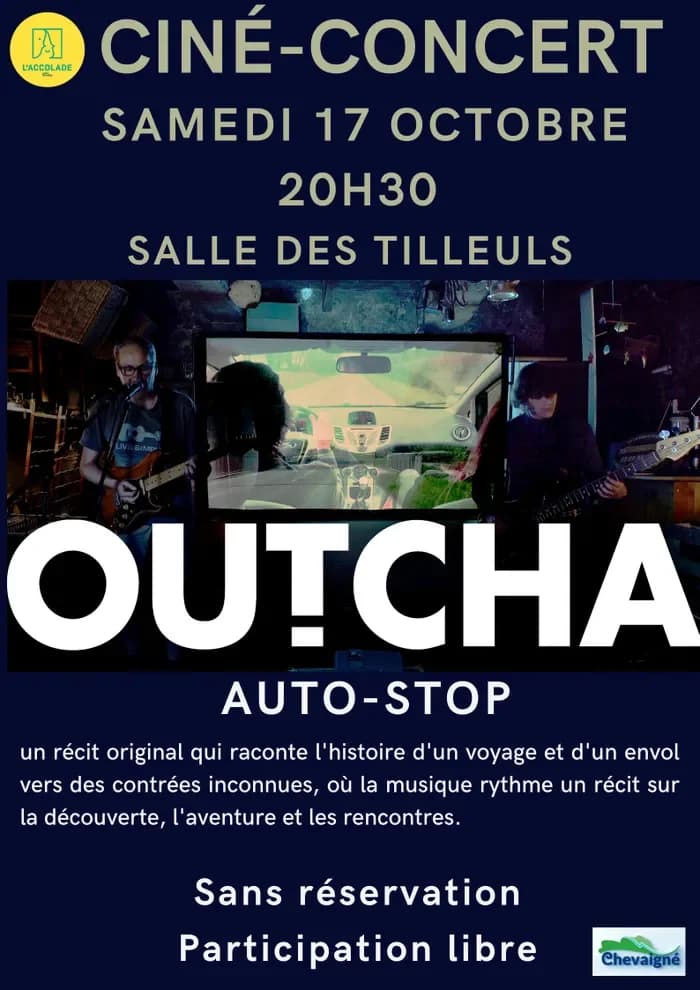 Ciné Concert : "Auto-stop" du groupe Outcha — Théâtre des Tilleuls