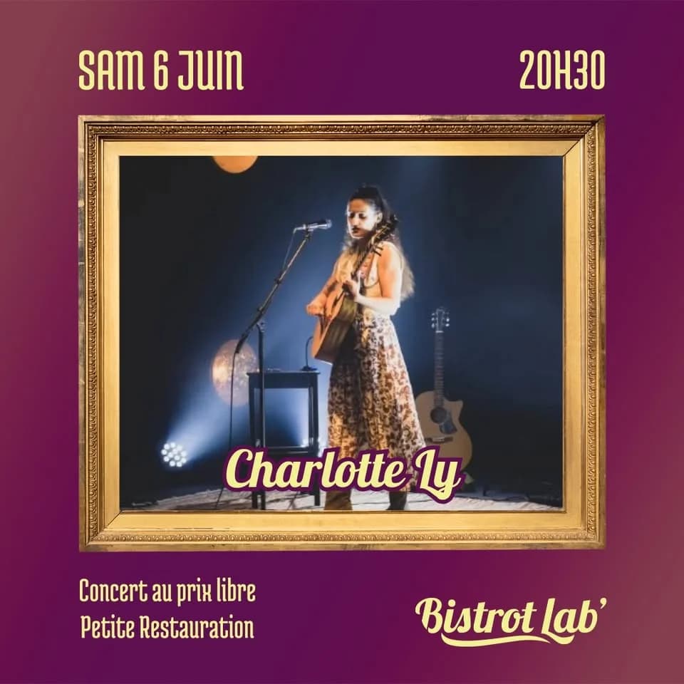 Concert folk avec Charlotte Ly — Bistrot Lab'