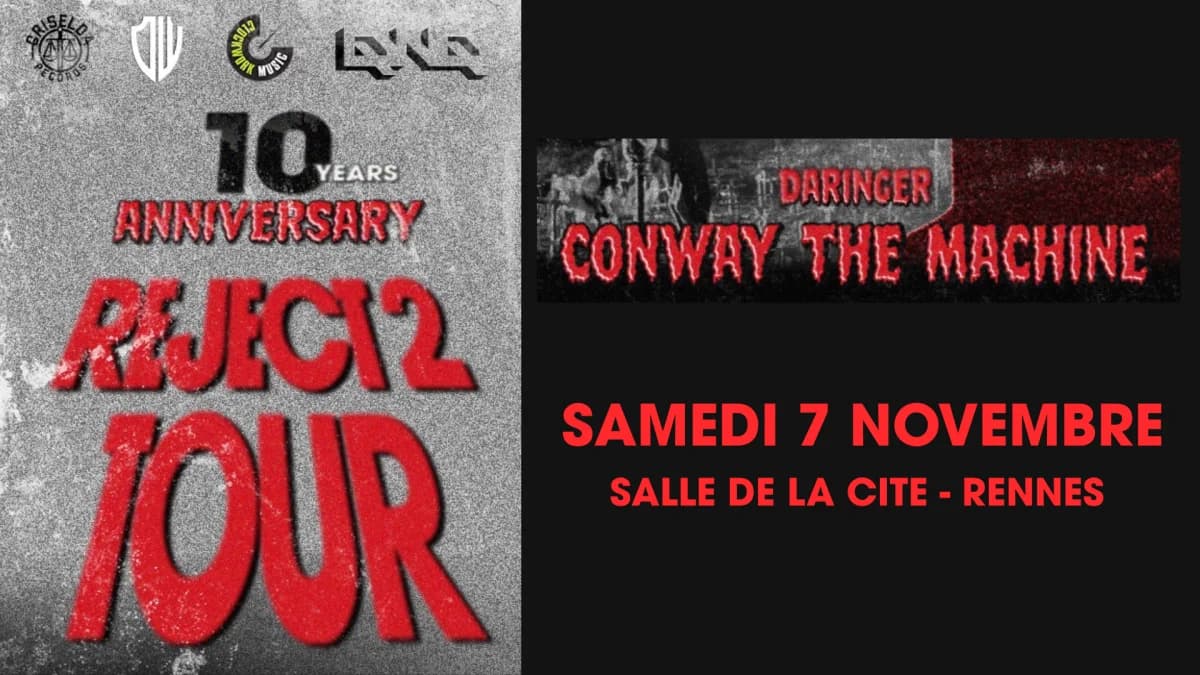 Conway The Machine & Daringer — Salle de la Cité
