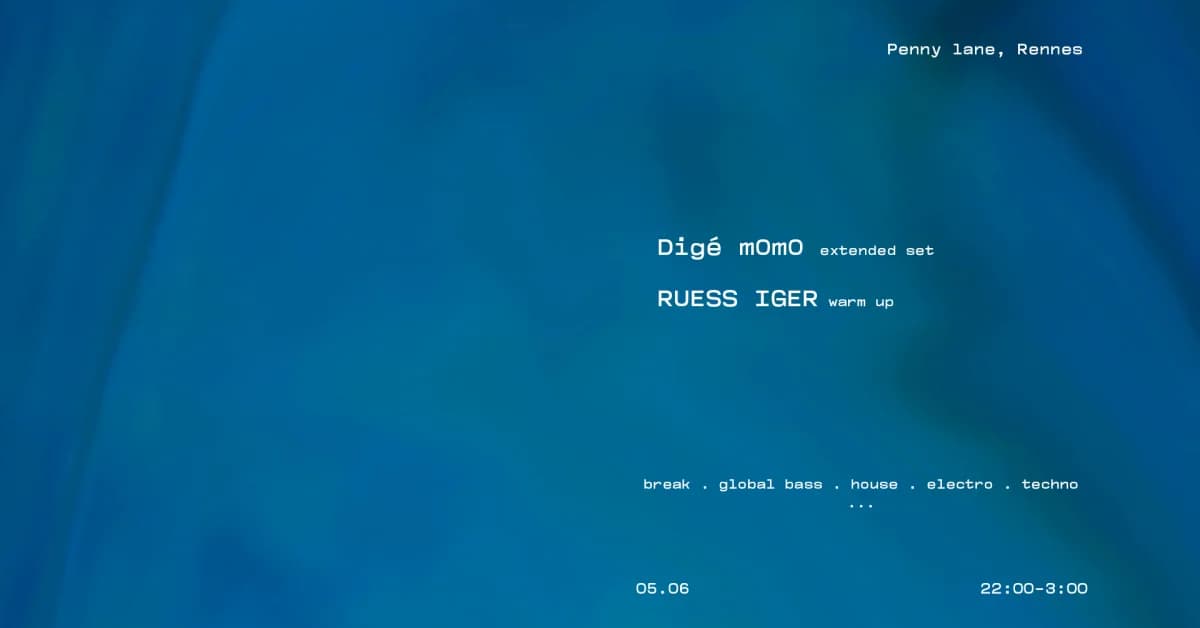 Digé M0m0 Extended Set Russ Iger Warm Up — Penny Lane