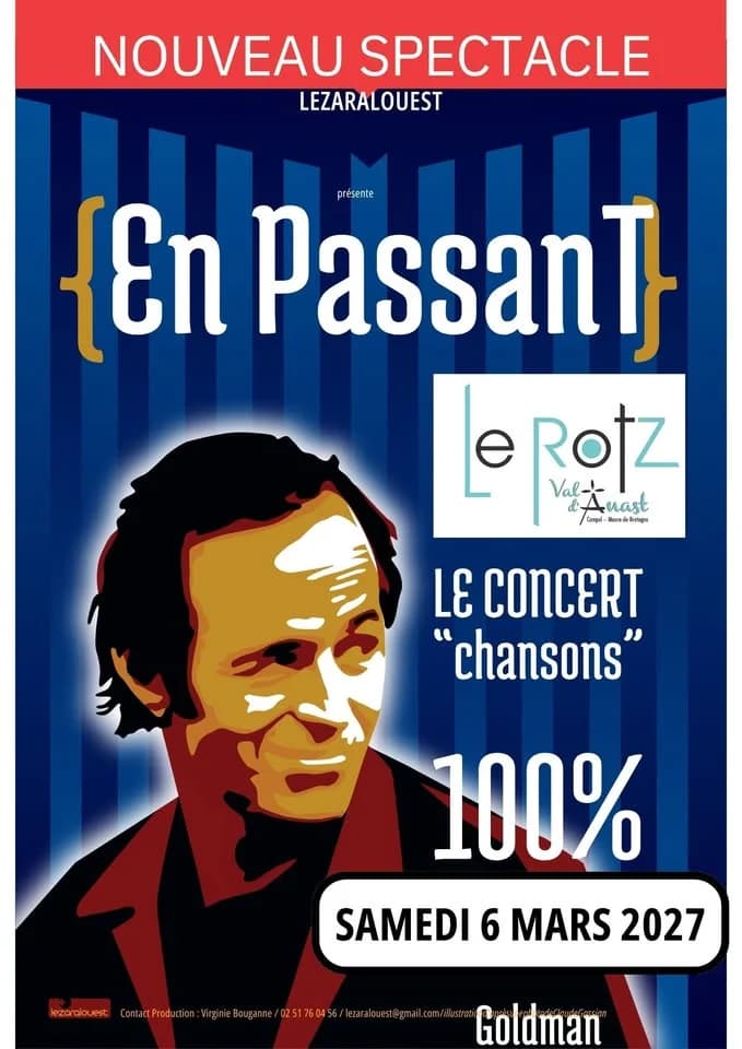 En Passant 100 % GOLDMAN — Salle du Rotz