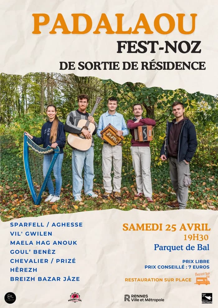 Fest-noz sortie de résidence Padalaou