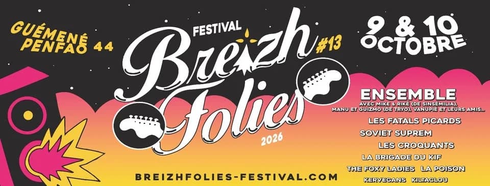 FESTIVAL BREIZH FOLIES 2026