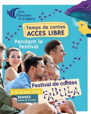 Histoires en plein air à Rennes (9-10 mai) - accès libre | Festival Fabula