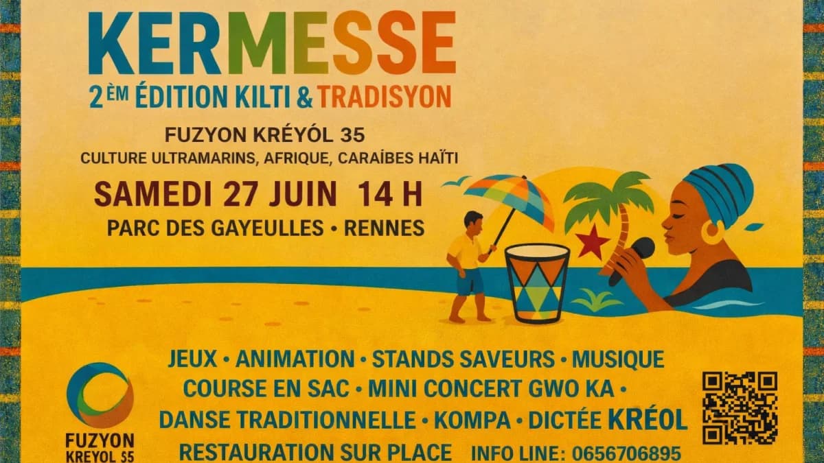 Kermesse de Fuzyon Kréyol 35 "Kilti é Tradisyon" — Parc des Gayeulles