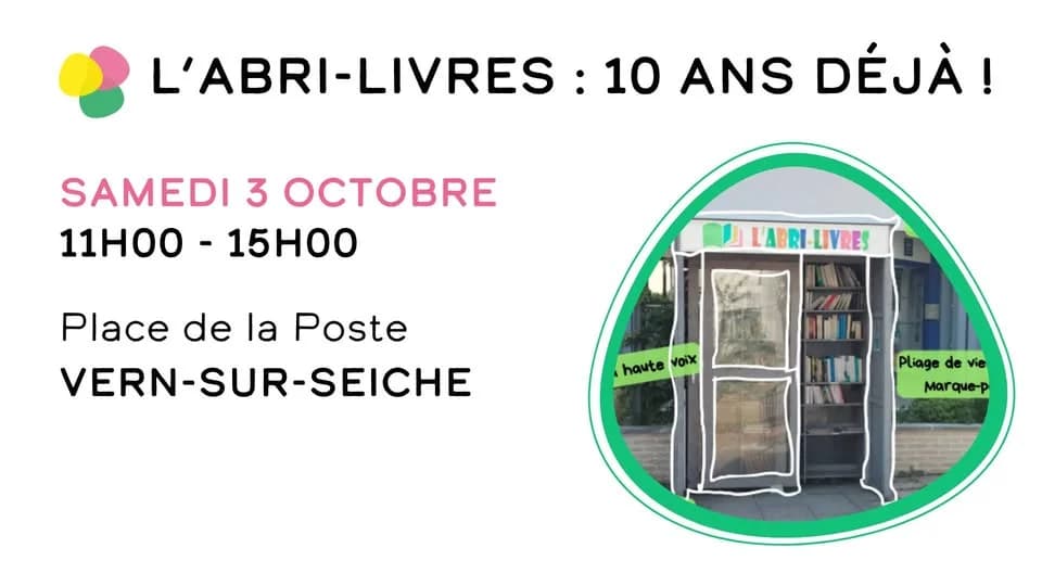 L'Abri-livres : dix ans déjà !