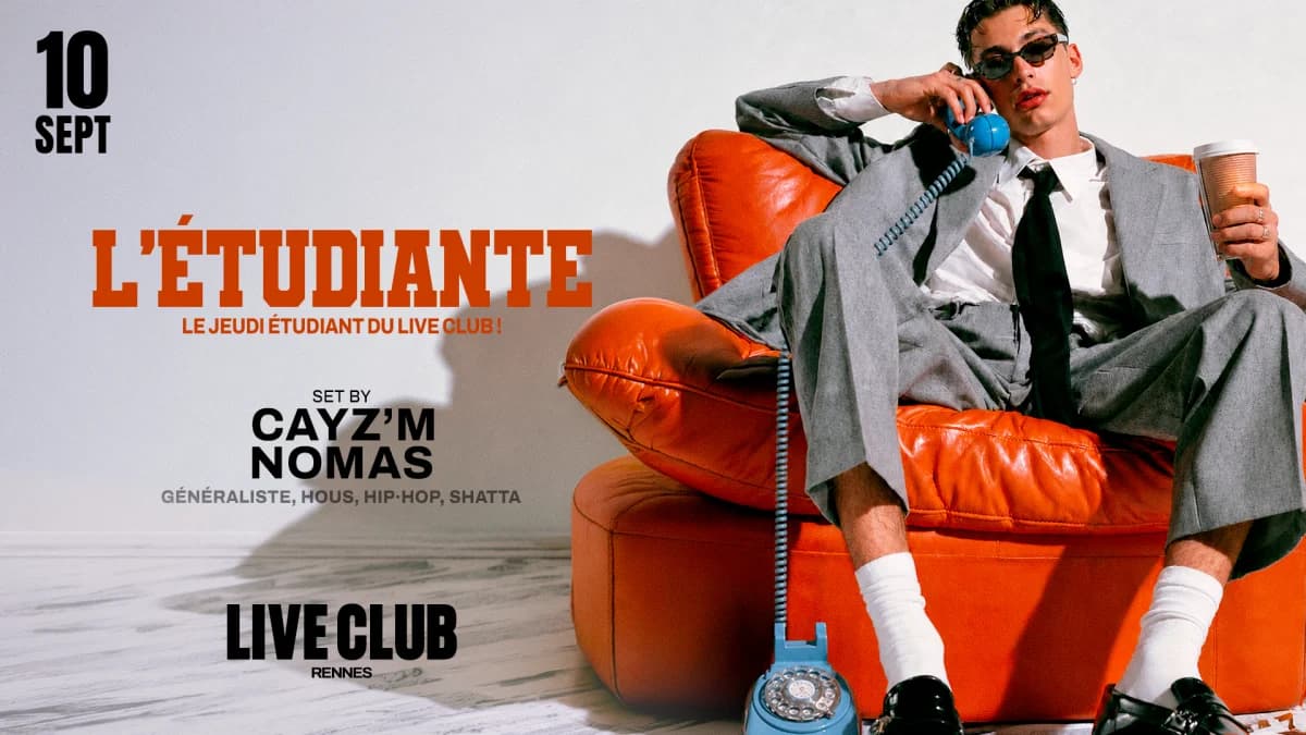 L'etudiante : Set By Nomas & Cayz'm — 1988 LIVE CLUB