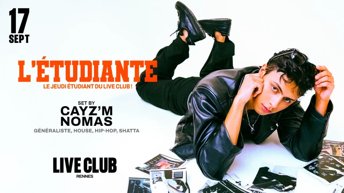 L'étudiante : Set By Cayz'm & Nomas — 1988 LIVE CLUB
