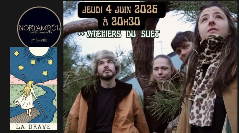 La Drave / Jazz folk imaginaire // Ateliers du SUET en 1re partie — NOKTAMBÜL