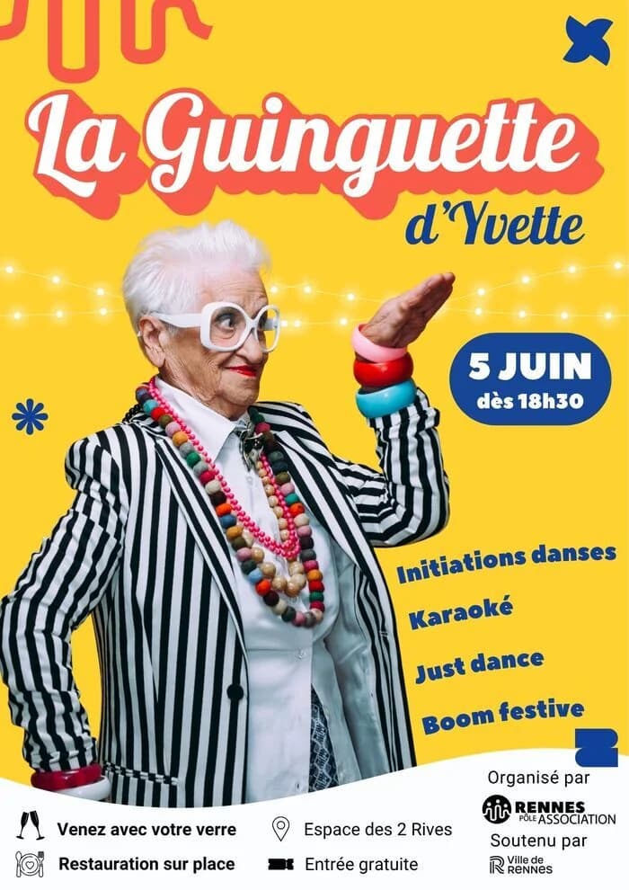 La Guinguette d'Yvette — Espace des 2 Rives