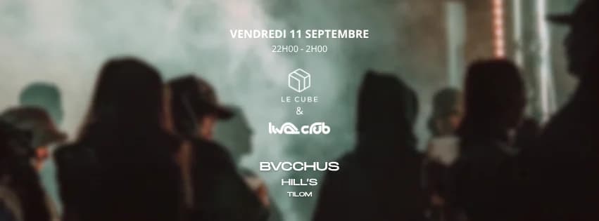 Le Cube — 1988 LIVE CLUB