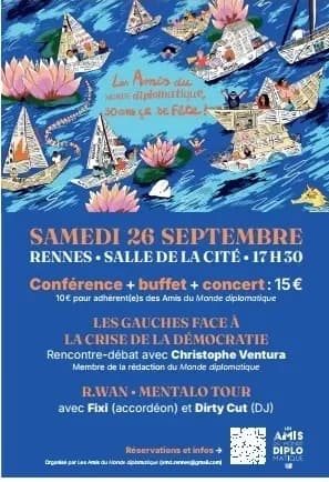LES AMIS DU MONDE DIPLOMATIQUE 30 ANS CA SE FETE — Salle de la Cité