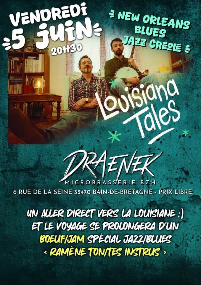 Louisiana Tales // New Orleans, Blues, Jazz + Jam — Draenek