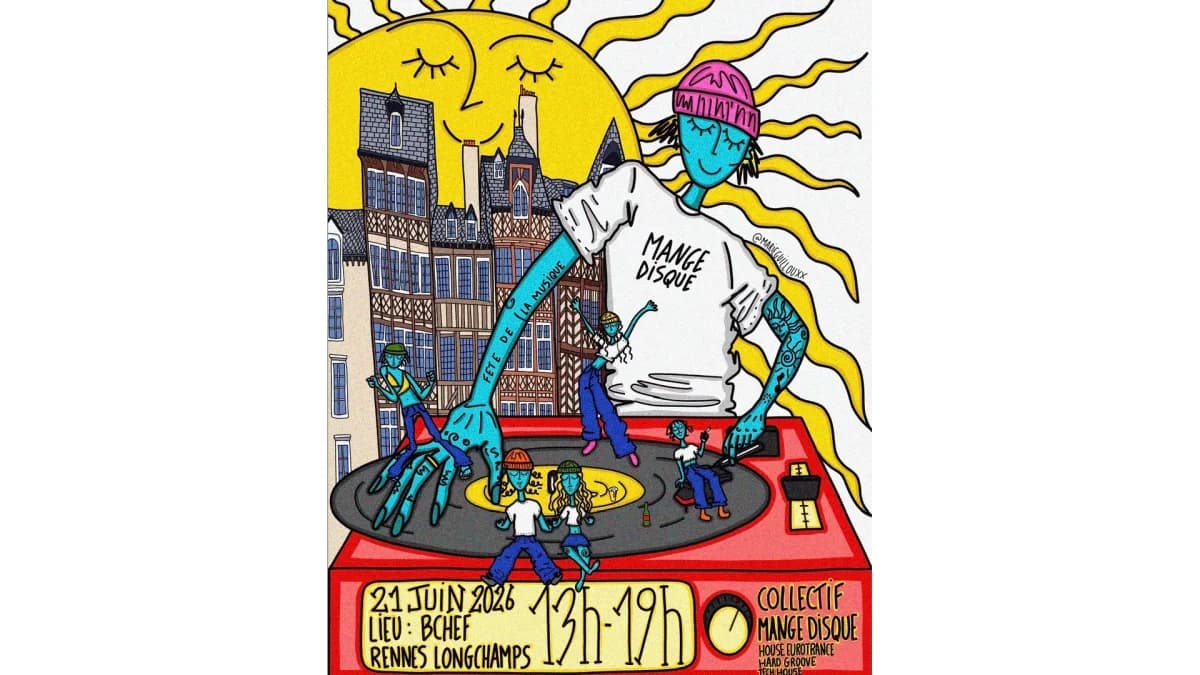Mange Disque X Before Fête De La Musique — BCHEF Burgers - Rennes Longchamps