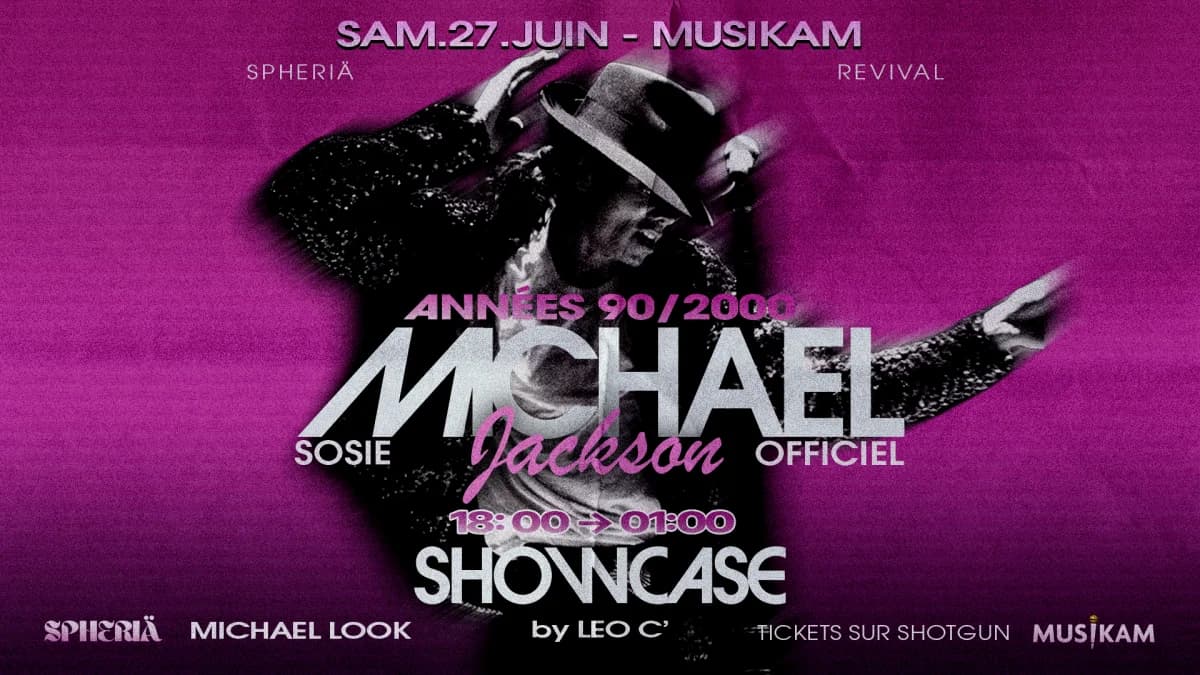 Michael Jackson Showcase — Musikam - Rennes Cap Malo