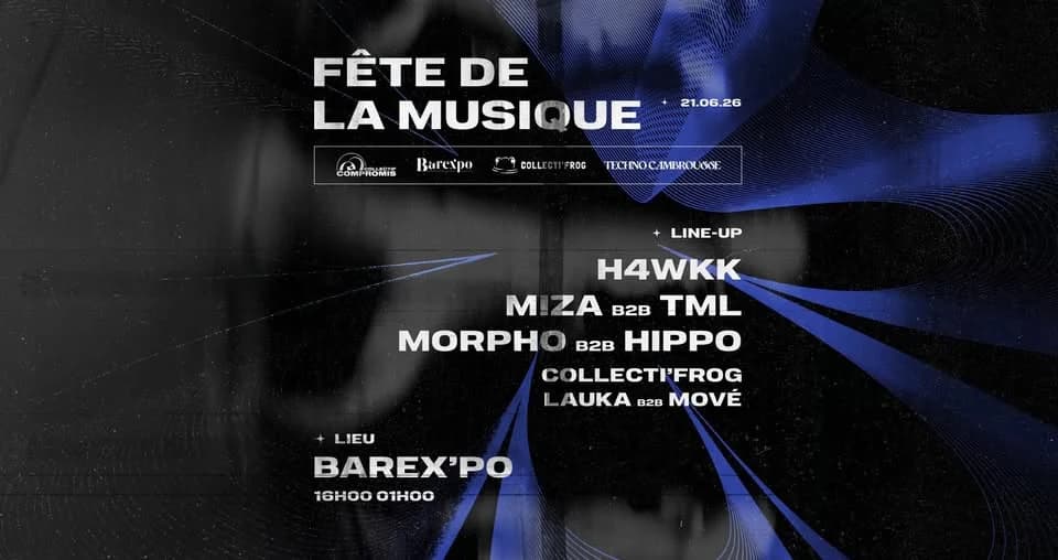 OPEN AIR FDLM - Techno Cambrousse — Barex'po restaurant