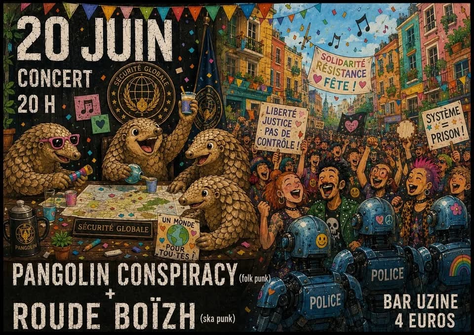 Pangolin Conspiracy "fête d'adieu"