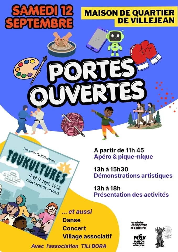 Portes Ouvertes de la Maison de Quartier de Villejean — Maison de quartier Villejean