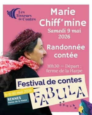 Randonnée contée (9 mai 2026) - Marie Chiff'mine | Festival Fabula