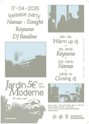 Release Party - Namas + Keysuna + Dj Bassline