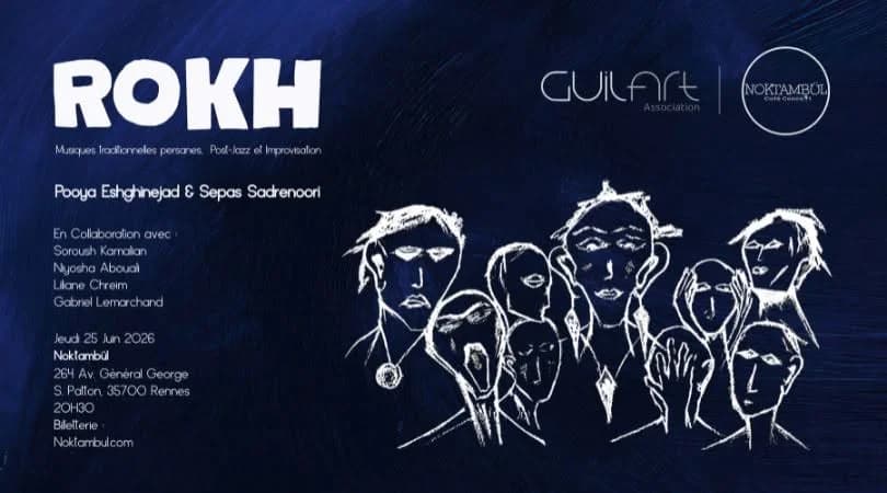 ROKH・Pooya Eshghinejad & Sepas Sadrenoori・Musiques traditionnelles persanes — NOKTAMBÜL