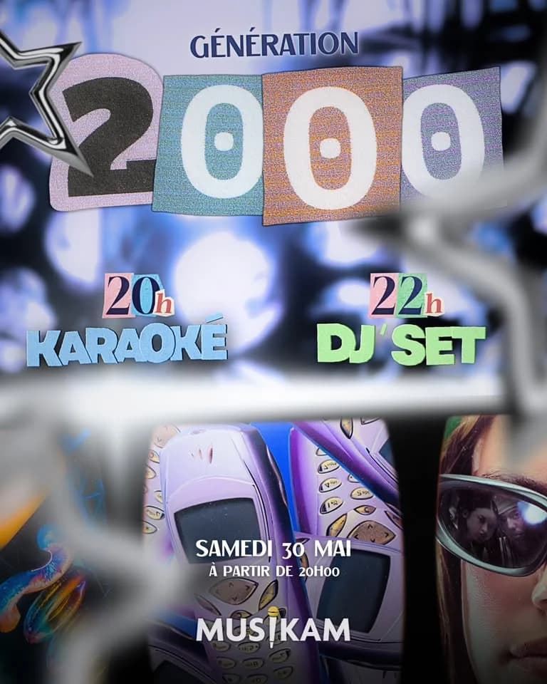 Soirée Génération 90 - 2000's — Musikam - Rennes Cap Malo