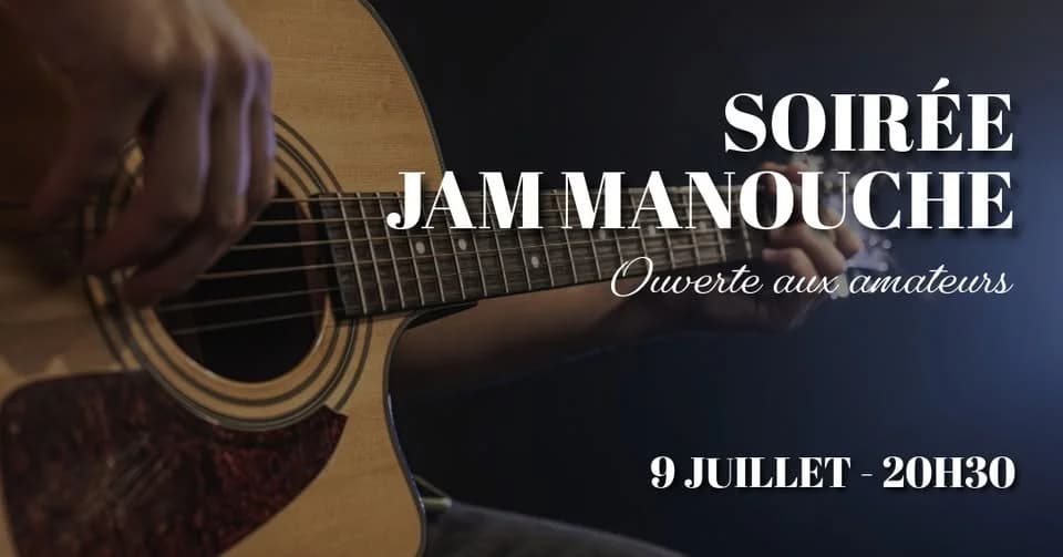 Soirée Jam Manouche 100% acoustique — La Reine de Coeur