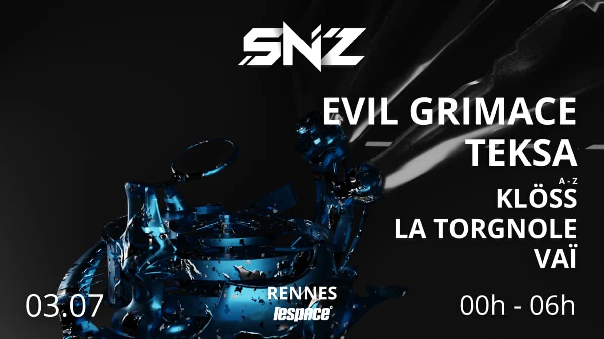 Evil Grimace + Teksa + Klöss + La Torgnole + Vaï — L'Espace Club