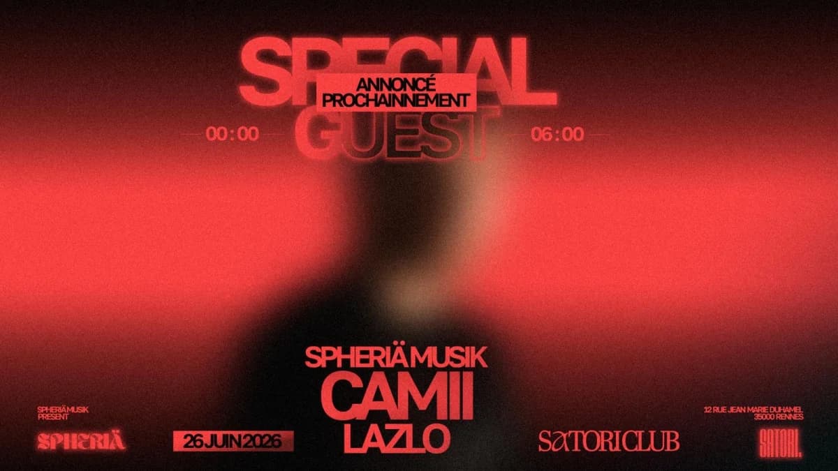Special Guest Announcement Soon — Satori club
