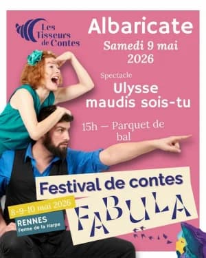Spectacle chansigne "Ulysse maudis sois-tu" (9 mai 2026) - Albaricate | Festival Fabula