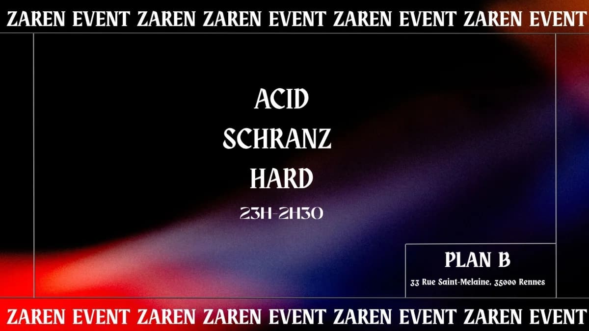 Techno To Hard Zaren — Le Plan B