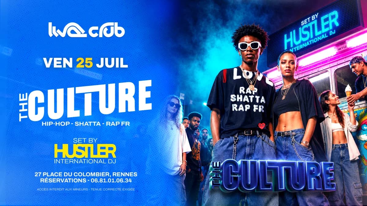 The Culture : Dj Hustler — 1988 LIVE CLUB