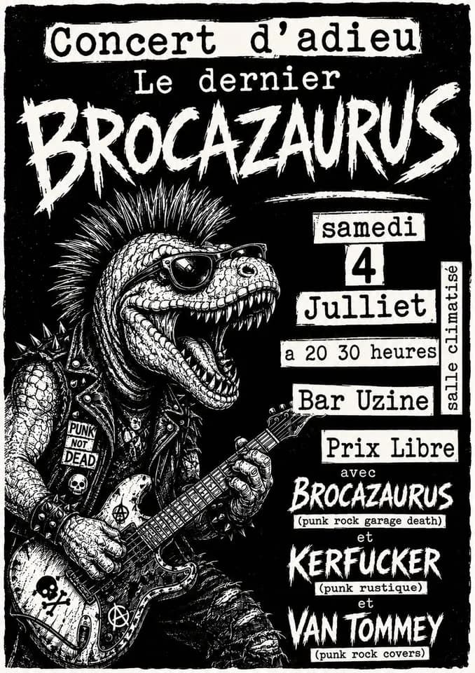 The Last Brocazaurus Concert — Uzine