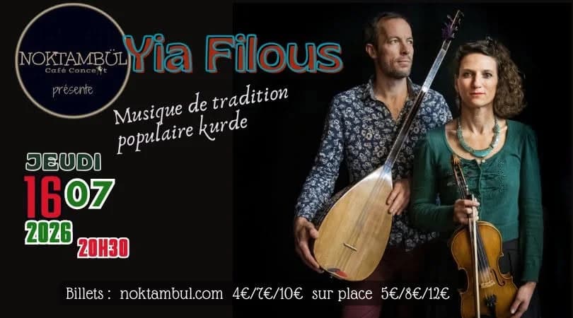 YIA FILOUS・Musique de tradition populaire kurde — NOKTAMBÜL